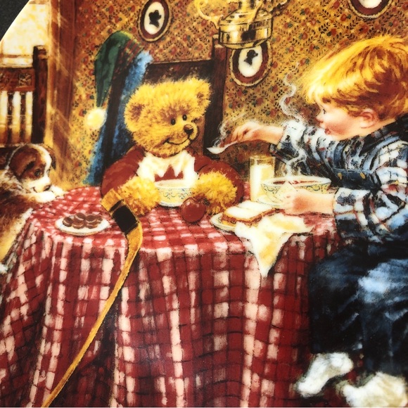 Collectible Plate by Stewart Sherwood-1992 The joys of childhood - Picture 2 of 3